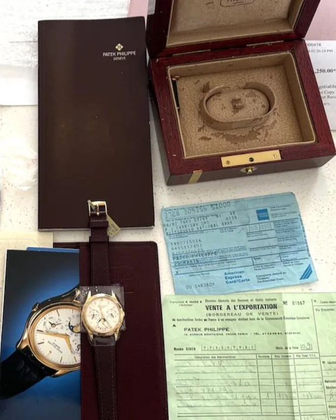 Patek Philippe Perpetual Calendar 3940J 36mm Yellow gold Yellow gold 12