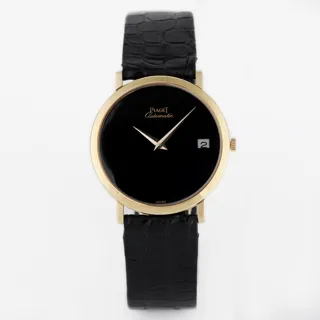 Piaget Altiplano 13603 Yellow gold Black