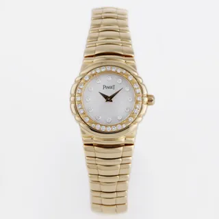 Piaget Tanagra 16033 M 401D Yellow gold White