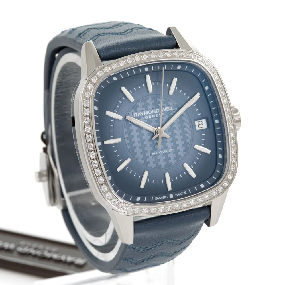 Raymond Weil Freelancer 2490-SCS-50051 34.5mm Stainless steel and Diamond Blue 3