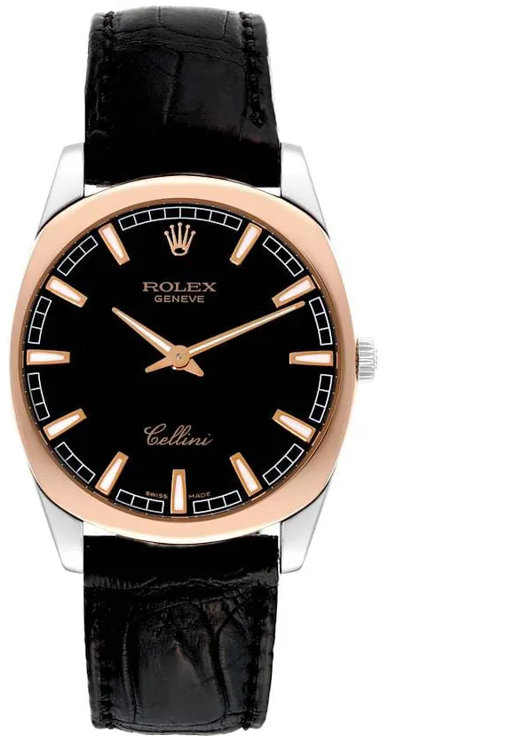 Rolex Cellini Danaos 4243 34mm White gold Black