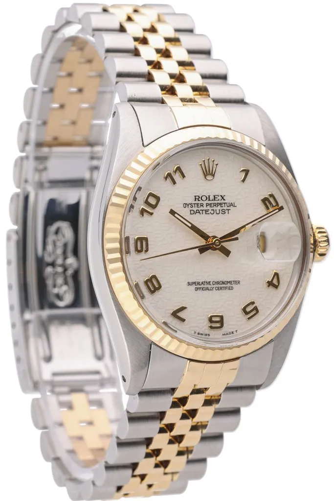 Rolex Datejust 36 16013 36mm Yellow gold and stainless steel Jubilee 3