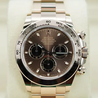 Rolex Daytona 116505-0013 Rose gold Brown