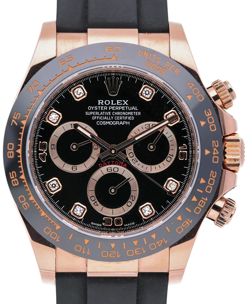 Rolex Daytona 116515ln 40mm Rose gold Black