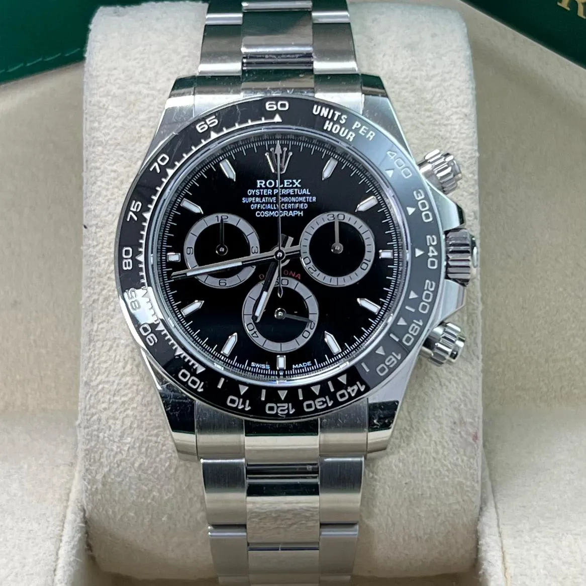 Rolex Daytona 126500LN-0002 40mm Oystersteel Black