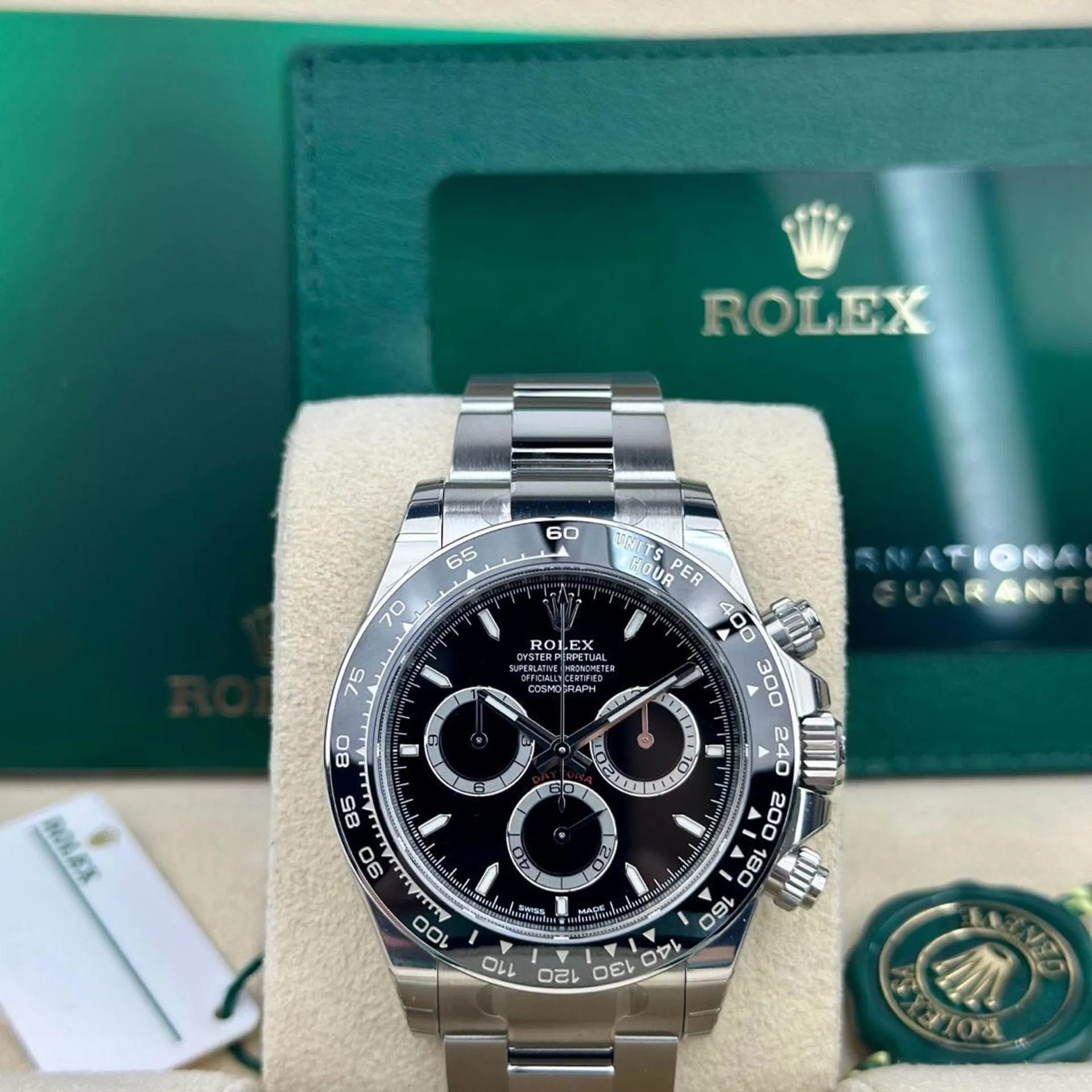 Rolex Daytona 126500LN-0002 40mm Oystersteel Black