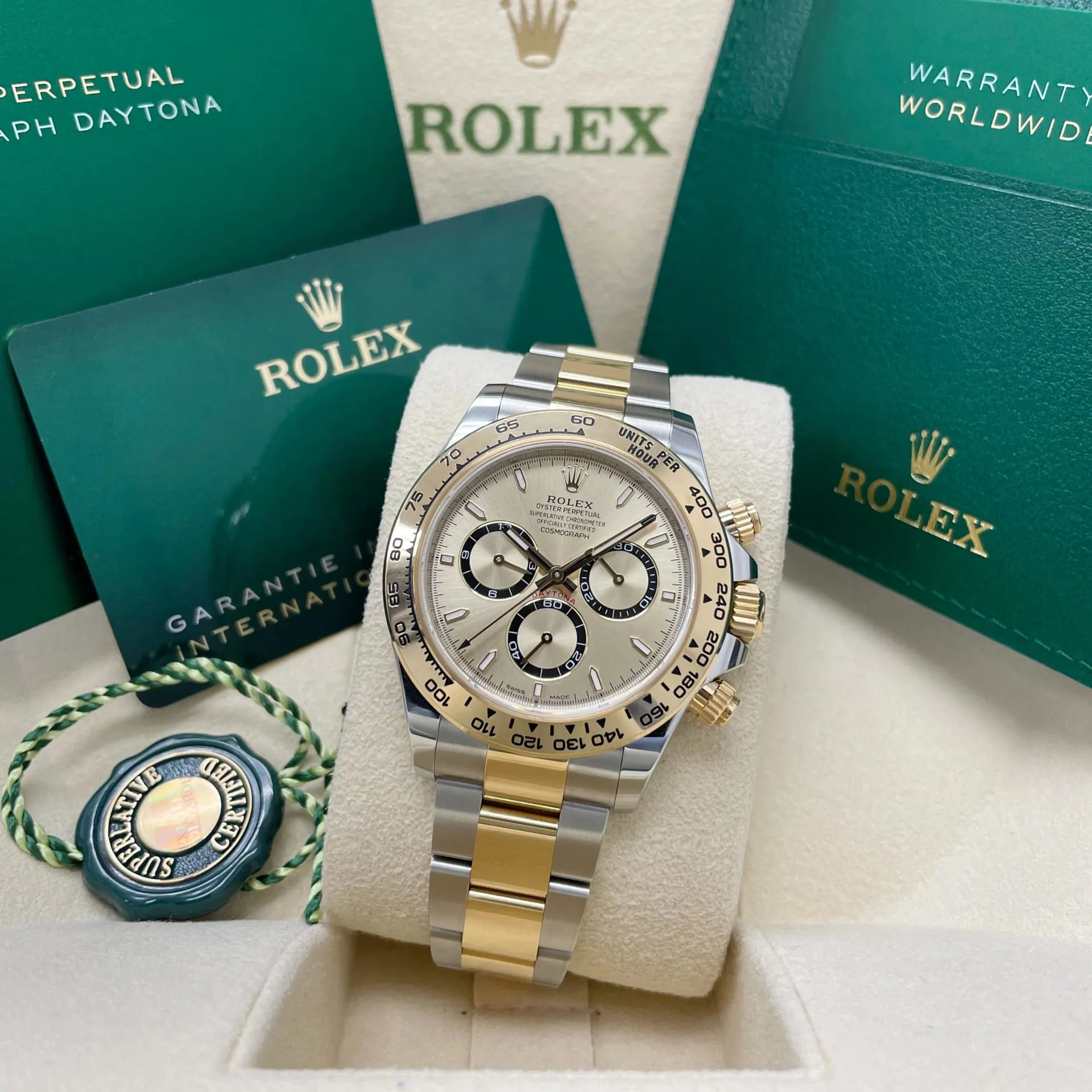 Rolex Daytona 126503-0004 40mm Yellow gold and Oystersteel Golden