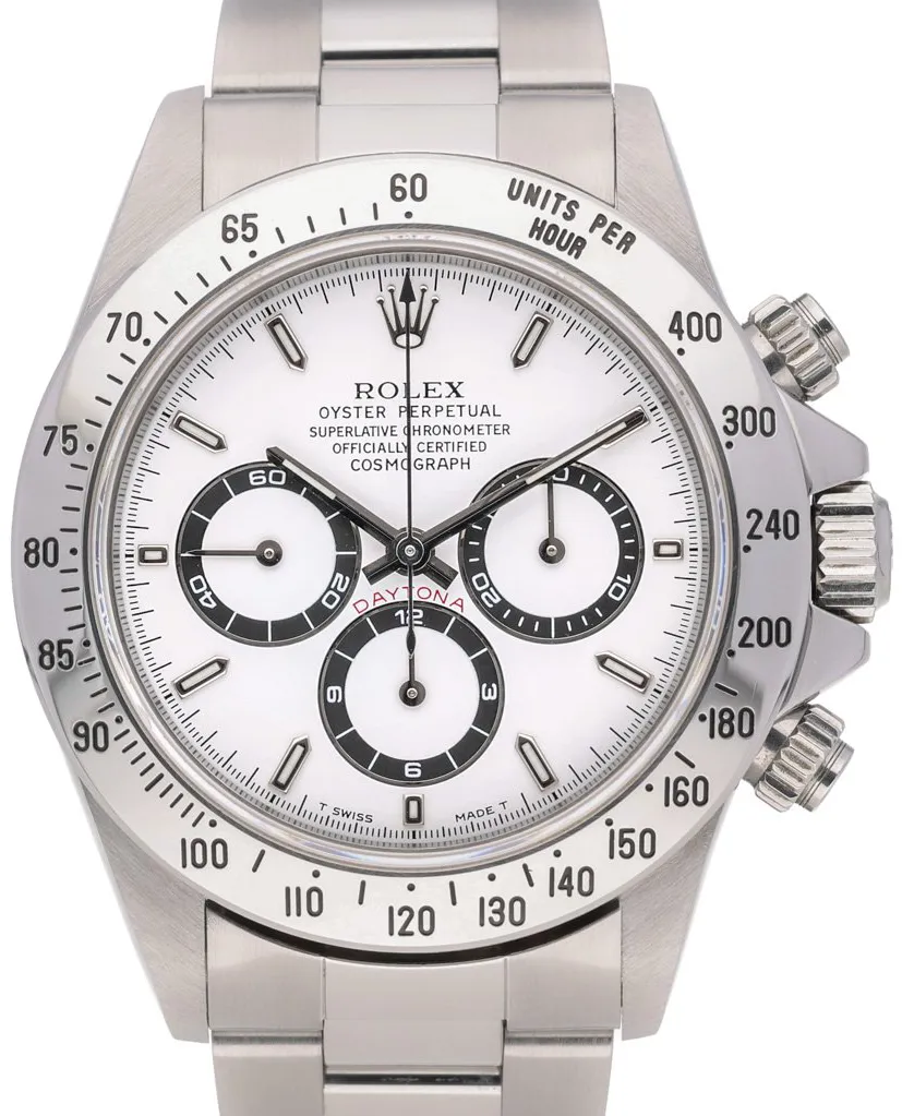 Rolex Daytona 16520 40mm Stainless steel White