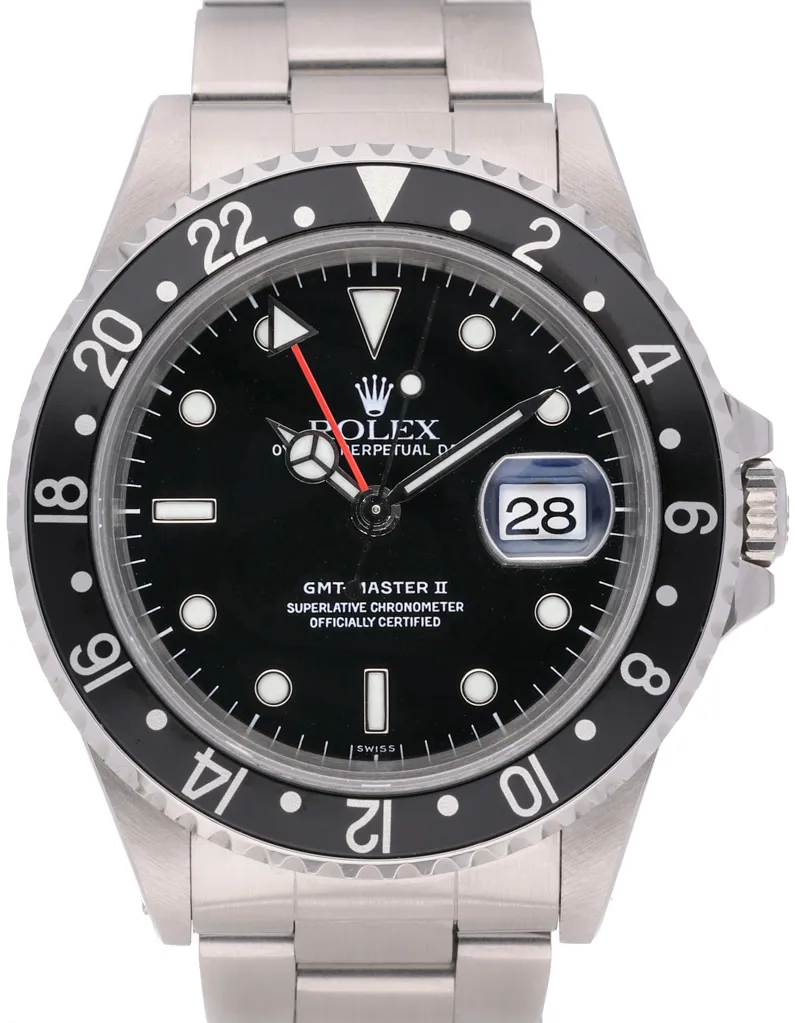 Rolex GMT-Master II 16710 40mm Stainless steel Black