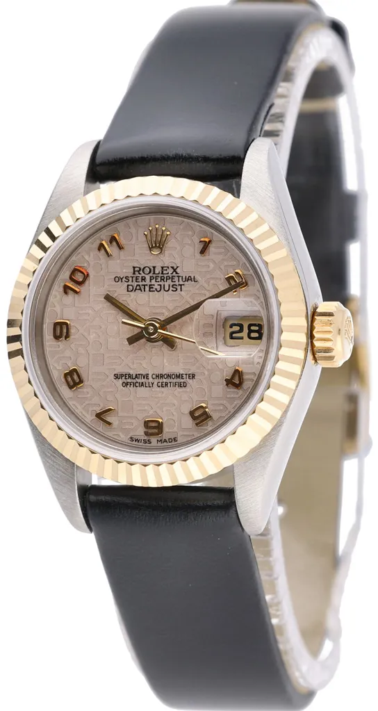 Rolex Lady-Datejust 69173 26mm Yellow gold and stainless steel Silver 1