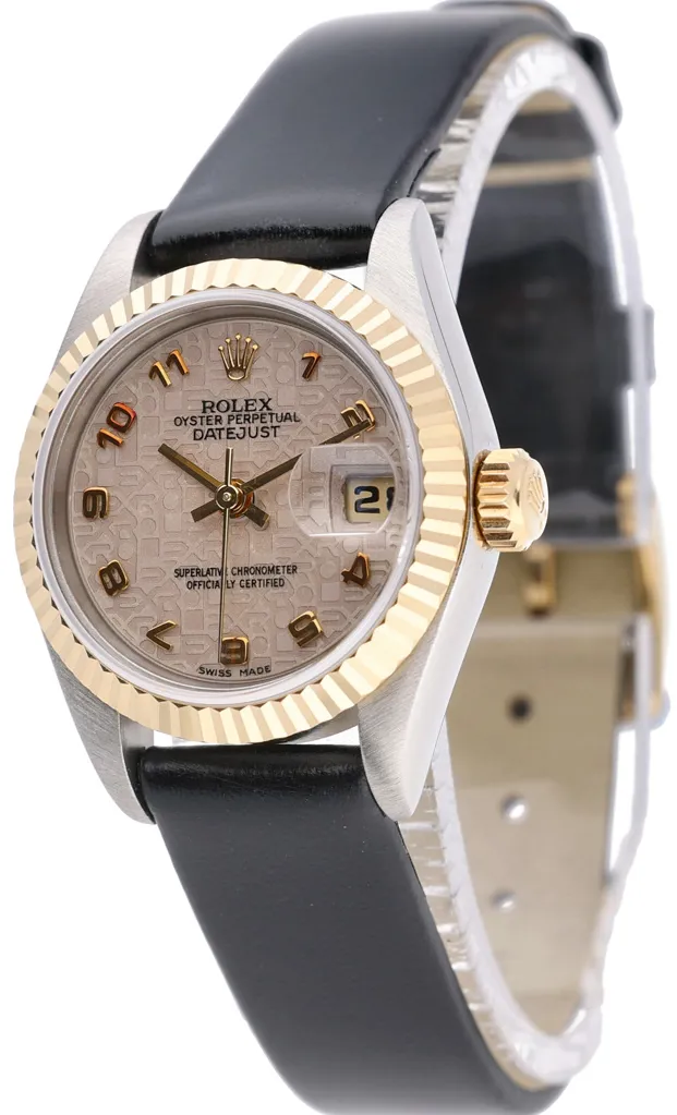 Rolex Lady-Datejust 69173 26mm Yellow gold and stainless steel Silver 2