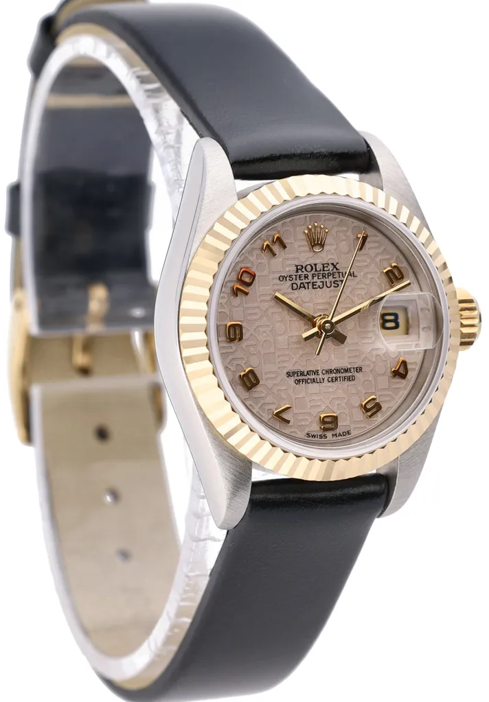 Rolex Lady-Datejust 69173 26mm Yellow gold and stainless steel Silver 3
