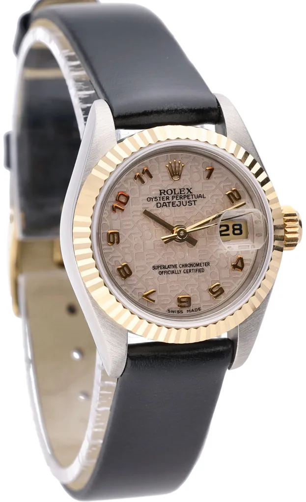 Rolex Lady-Datejust 69173 26mm Yellow gold and stainless steel Silver 4