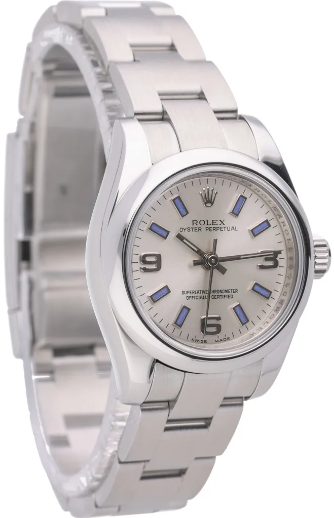 Rolex Oyster Perpetual 26 176200 26mm Stainless steel Silver 3
