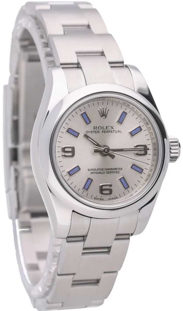 Rolex Oyster Perpetual 26 176200 26mm Stainless steel Silver 4