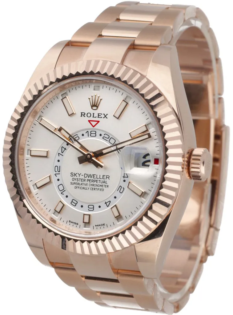 Rolex Sky-Dweller 326935 42mm Rose gold White 2