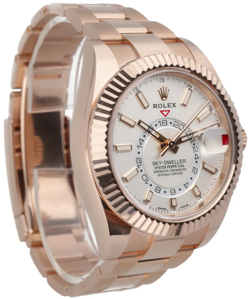 Rolex Sky-Dweller 326935 42mm Rose gold White 4