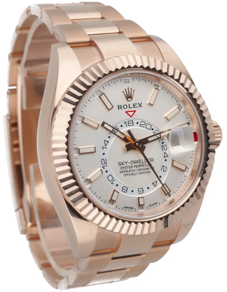 Rolex Sky-Dweller 326935 42mm Rose gold White 5