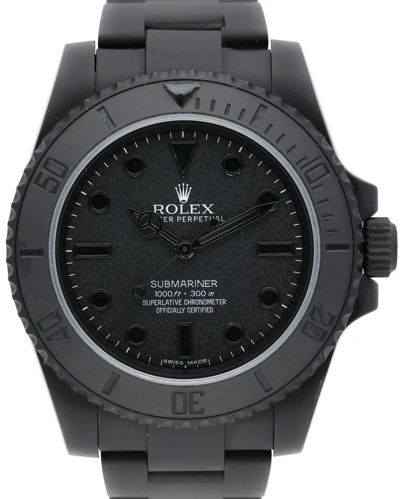 Rolex Submariner 114060 40mm Stainless steel Black