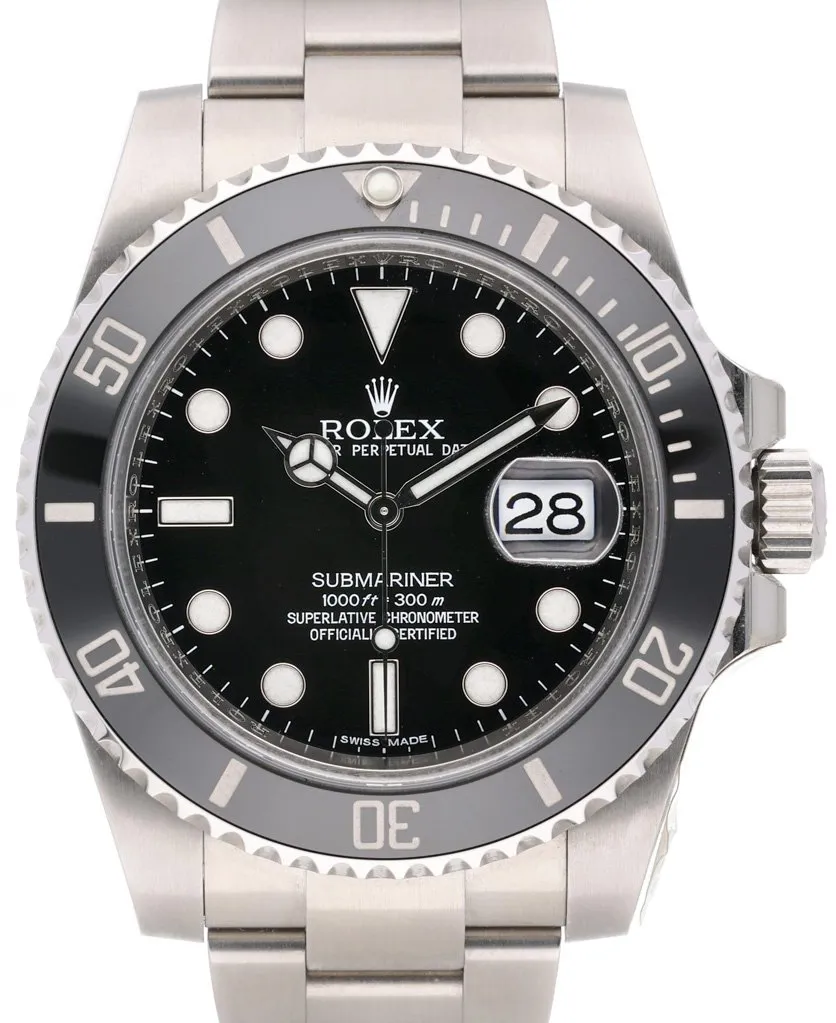 Rolex Submariner 116610LN 40mm Stainless steel Black