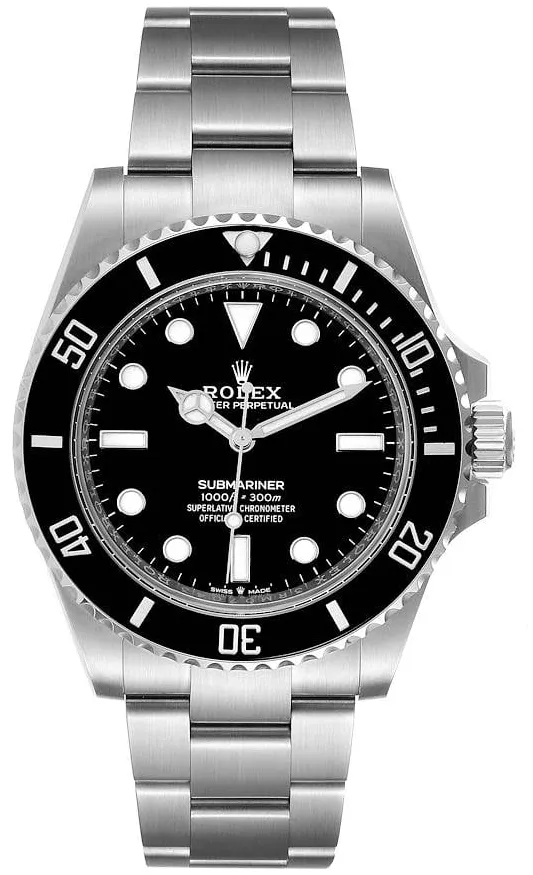 Rolex Submariner 124060-0001 41mm Oystersteel Black