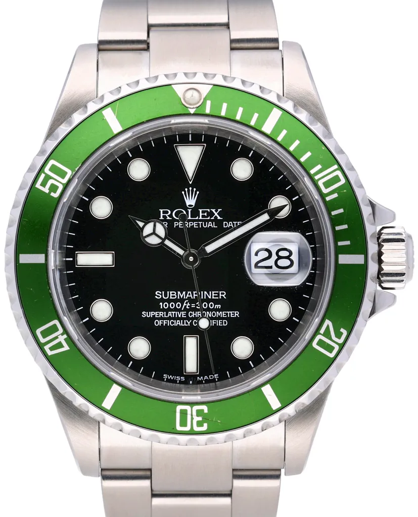 Rolex Submariner 16610LV 40mm Stainless steel Black