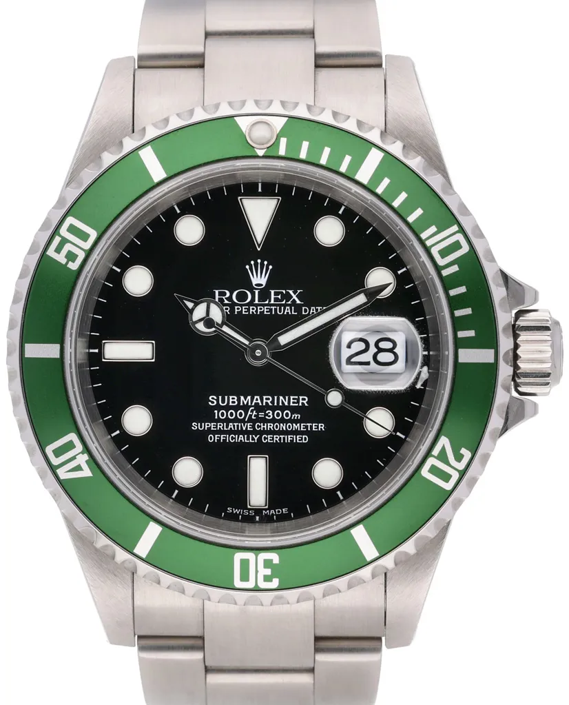 Rolex Submariner 16610LV 40mm Stainless steel Black