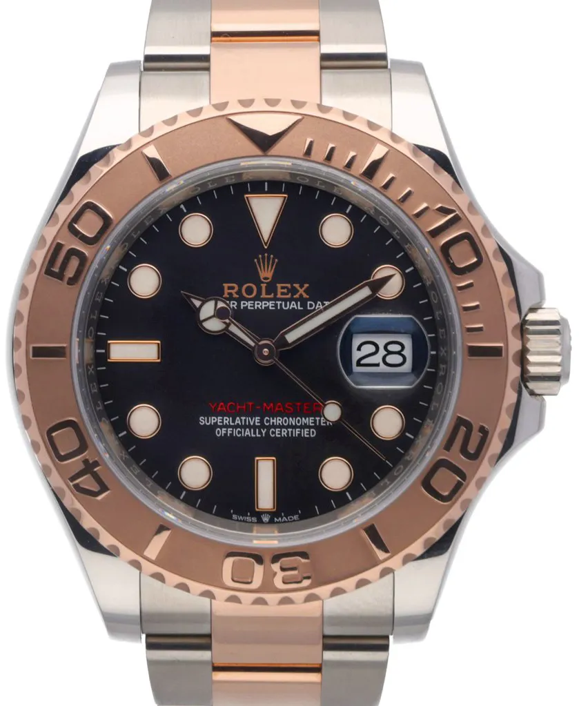 Rolex Yacht-Master 40 126621 40mm Rose gold and Stainless steel Brown