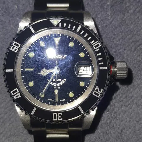 Squale Y1545 40mm Stainless steel Black 5