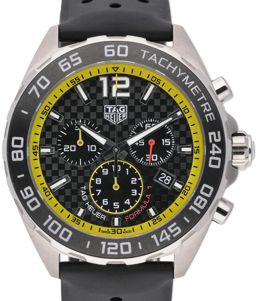 TAG Heuer Formula 1 CAZ101AC 43mm Stainless steel Black