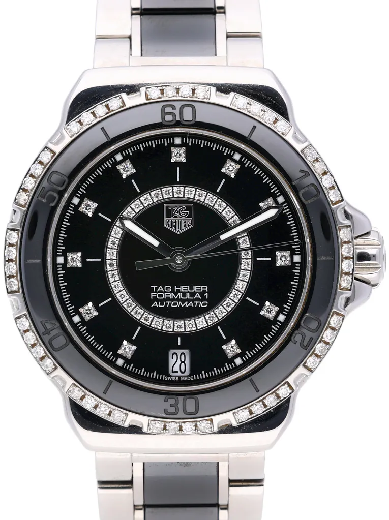 TAG Heuer Formula 1 WAU2212.BA0859 37mm Stainless steel Black