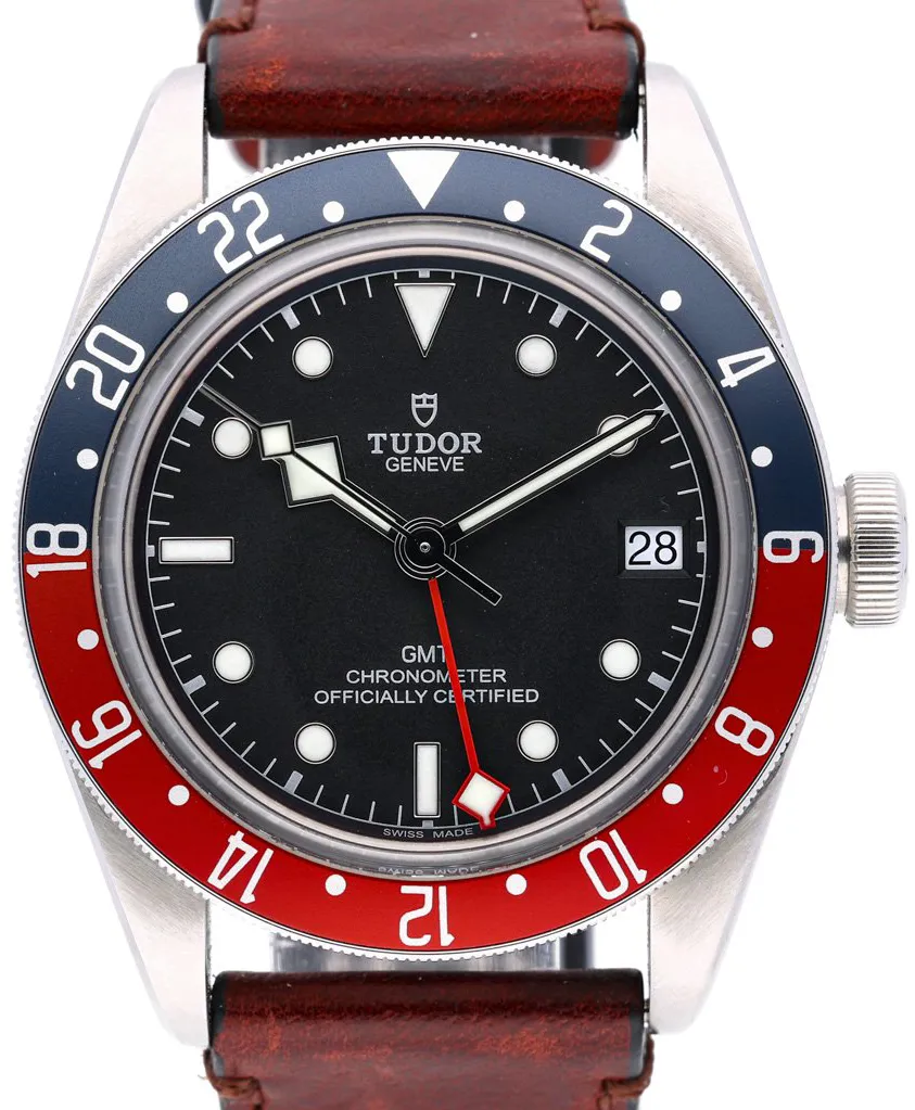 Tudor Black Bay GMT 79830RB 41mm Stainless steel Black