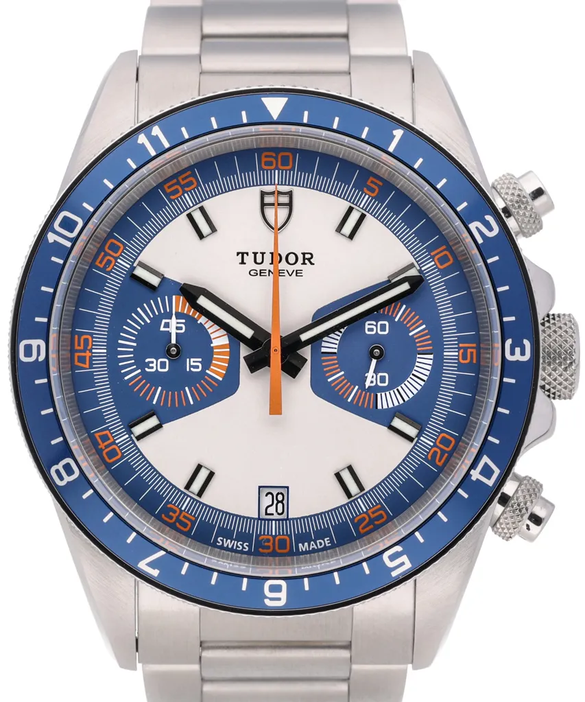 Tudor Heritage 70330B 42mm Stainless steel White