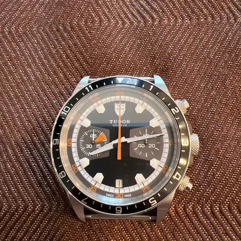 Tudor Heritage Chrono 70330N 42mm Stainless steel Black