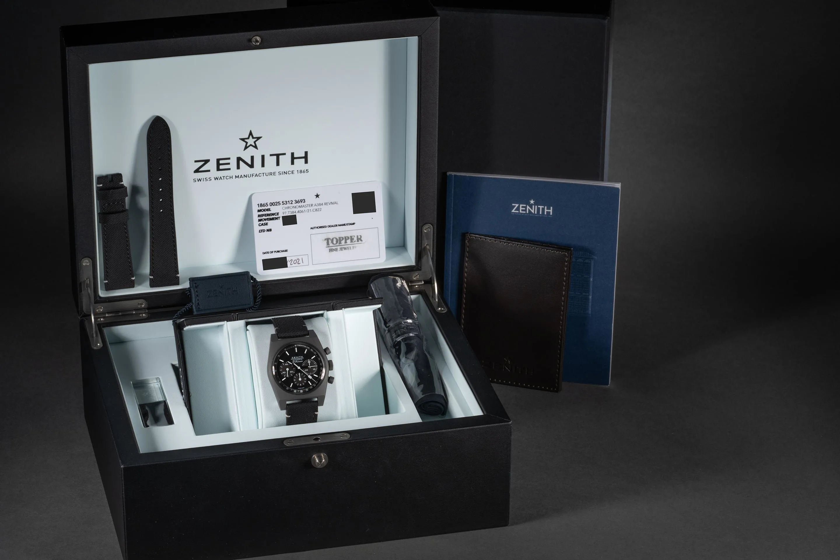 Zenith Chronomaster Revival 37mm Titanium Black 6