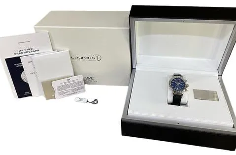 IWC Da Vinci IW393402 42mm Stainless steel Blue 5