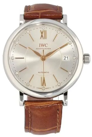 IWC Portofino 36mm Stainless steel Gray