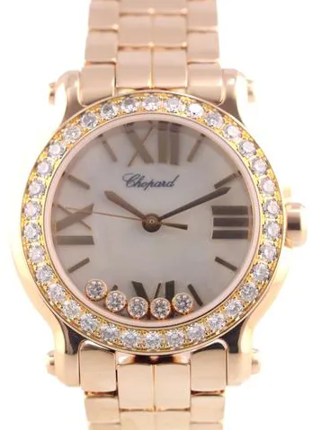Chopard Happy Sport 274189-5005 30mm Red gold 9