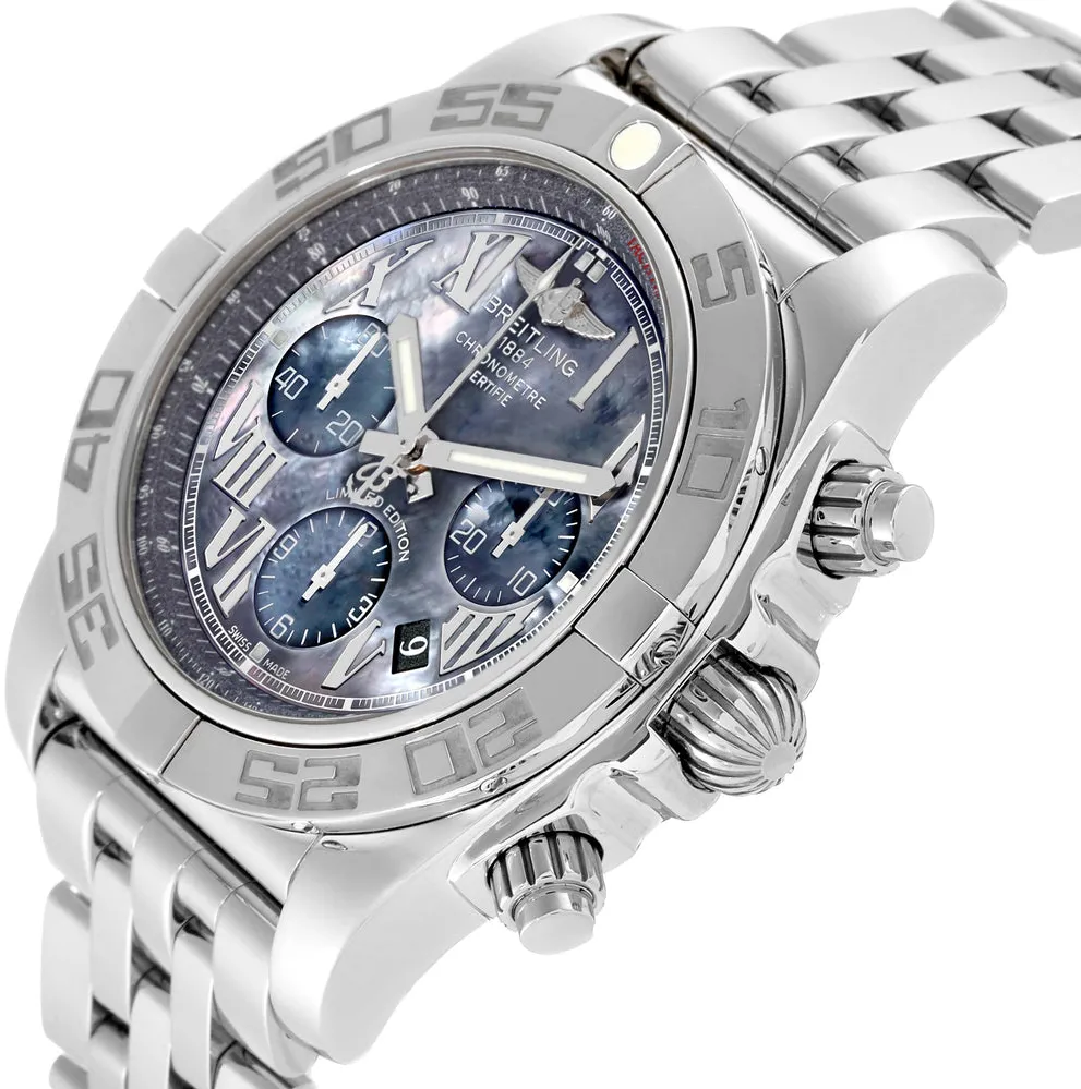 Breitling Chronomat 43.5mm Stainless steel Mother-of-pearl 1