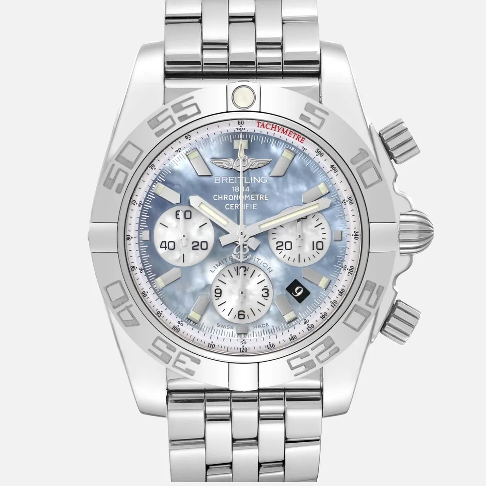 Breitling Chronomat 43.5mm Stainless steel Mother-of-pearl