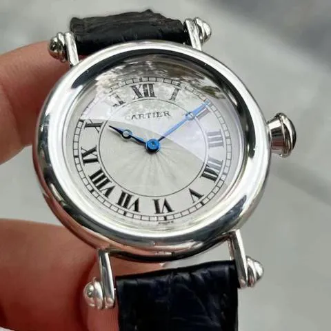 Cartier Diabolo 1462 32mm Platinum Silver 1