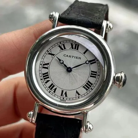 Cartier Diabolo 1462 32mm Platinum Silver 2