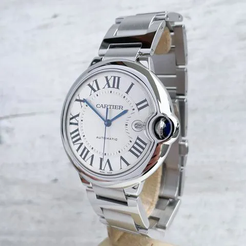 Cartier Ballon Bleu 42mm 3001 42mm Stainless steel White 7