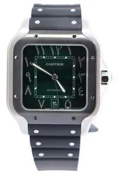 Cartier Santos WSSA0055 40mm Stainless steel Green