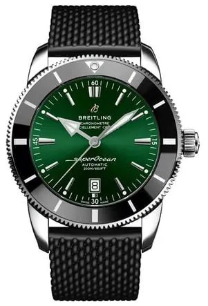 Breitling Superocean Heritage AB2020121L1S1 46mm Stainless steel Green