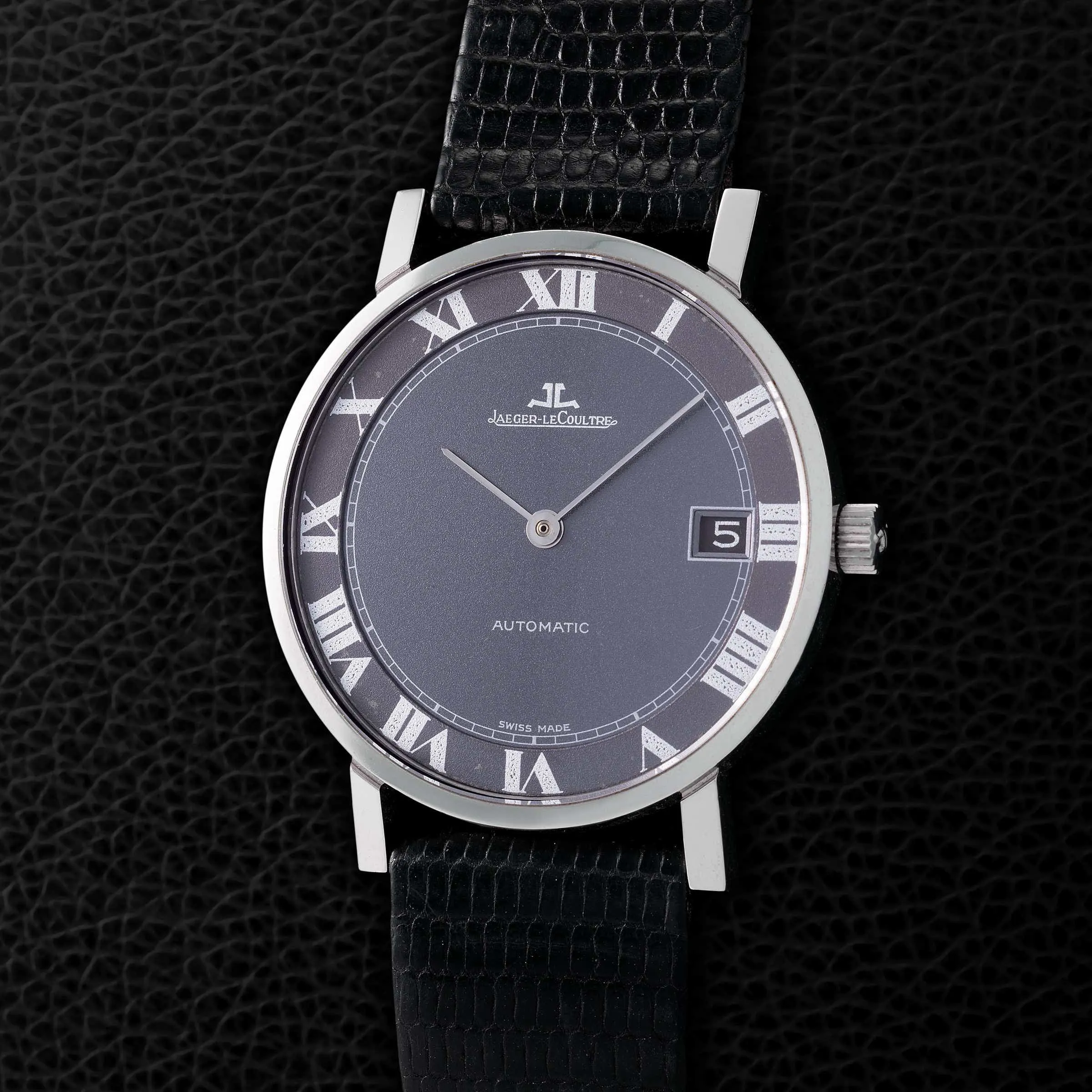Jaeger-LeCoultre Master Ultra Thin 500342 34mm Stainless steel Black