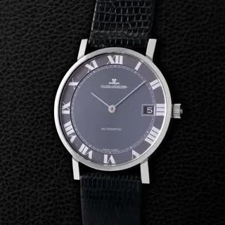 Jaeger-LeCoultre Master Ultra Thin 500342 Stainless steel Black