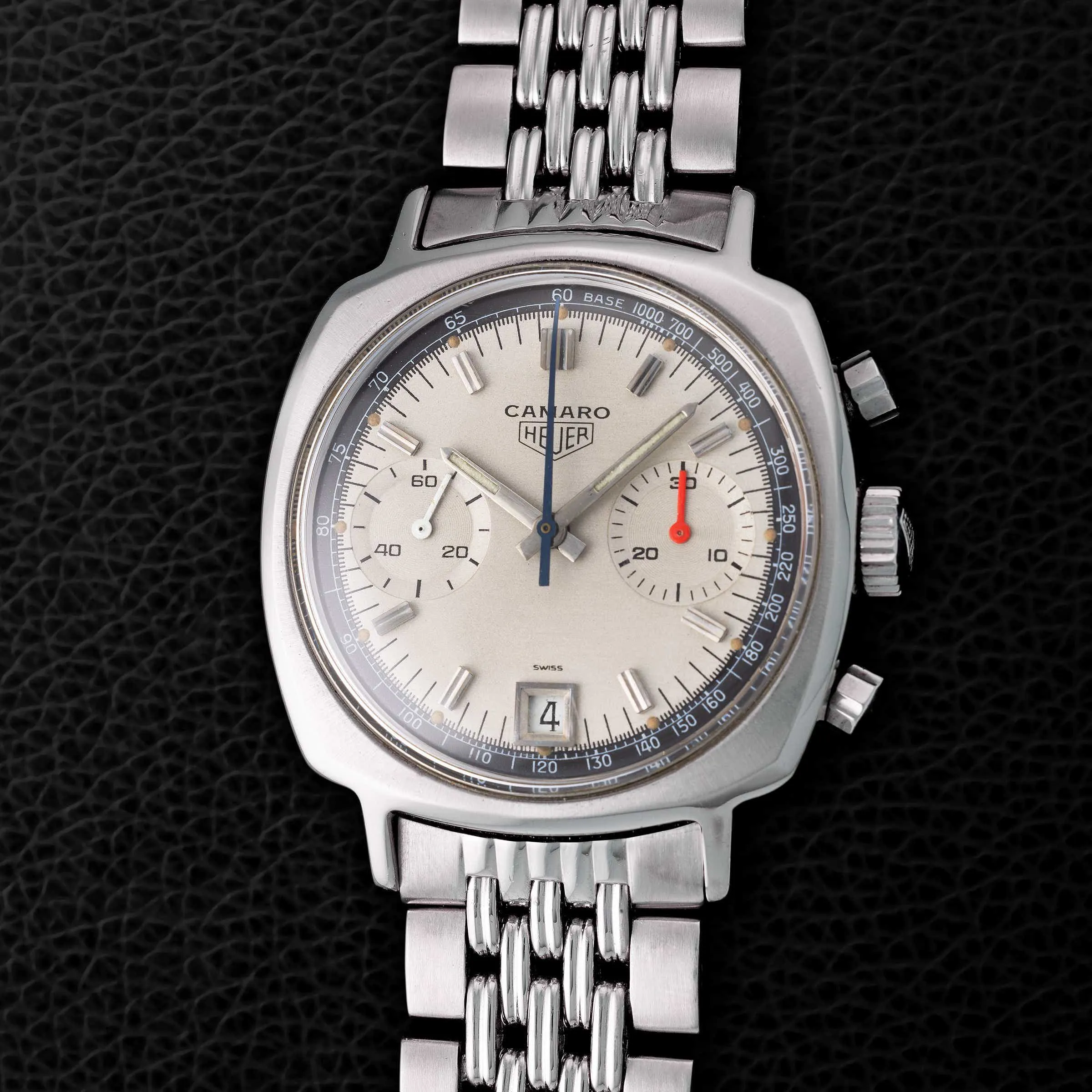 Heuer Camaro 73443 37mm Stainless steel Silver