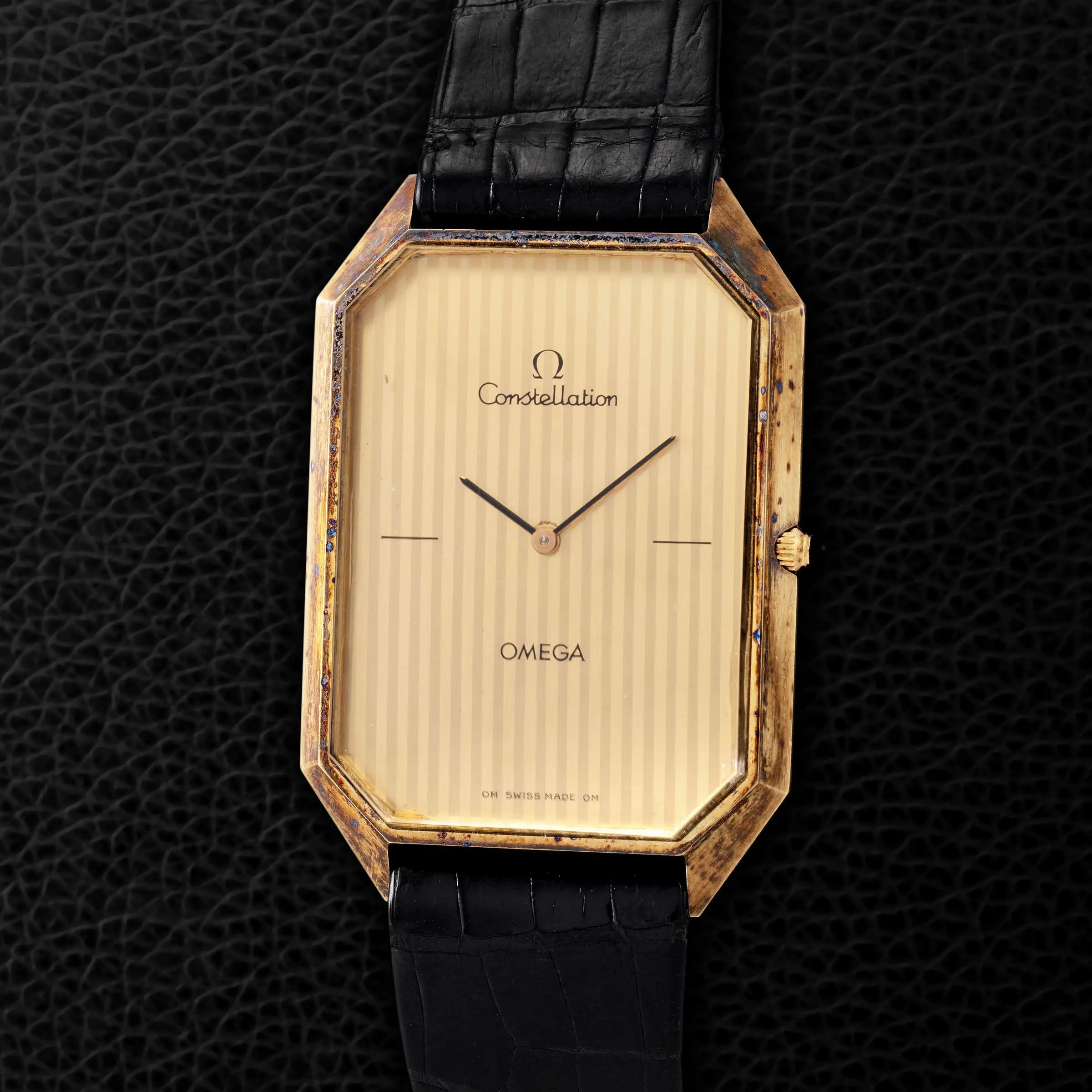 Omega Constellation BA 111.104 30mm Yellow gold Champagne