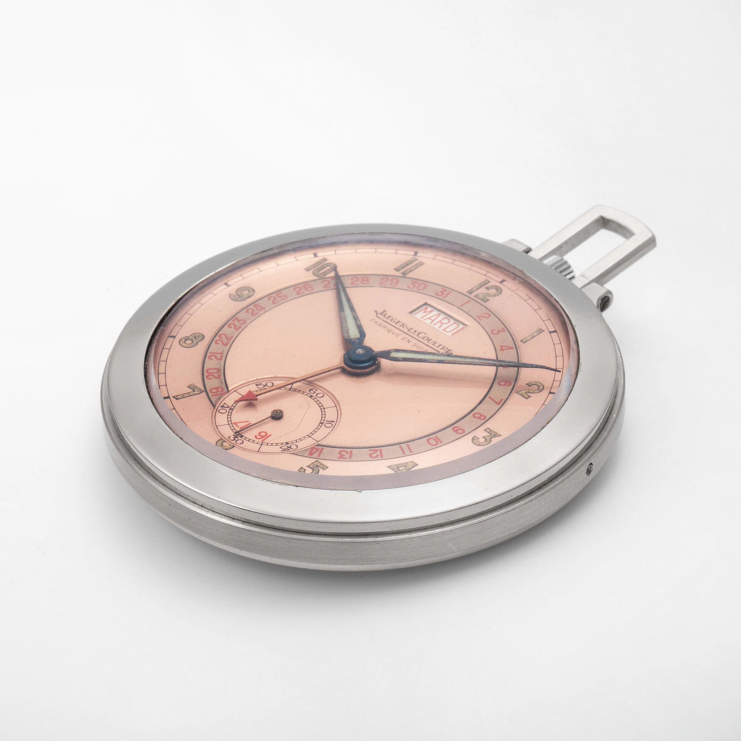 Jaeger-LeCoultre 46mm Stainless steel Salmon 4